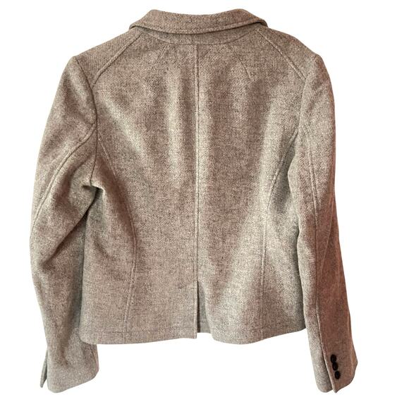 Banana Republic Wool Light Grey Blazer SZ 8 - Picture 2 of 8